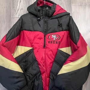 San Francisco 49ers Vintage Pro Player pullover jacket, never worn, untouched!